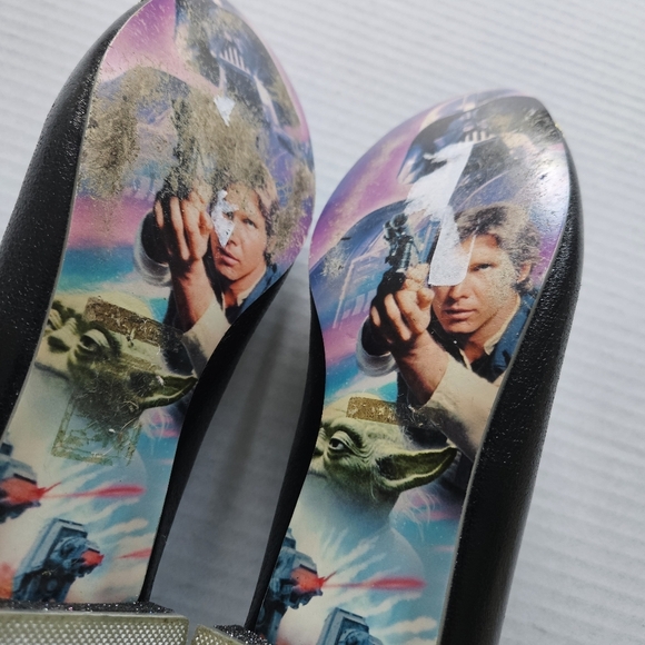 Irregular Choice Star Wars I Am Your Father Flats - Picture 12 of 12